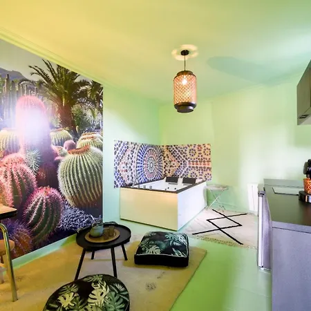 Luxury Magic Cactus Garden, Paris 0rly Avec Jacuzzi